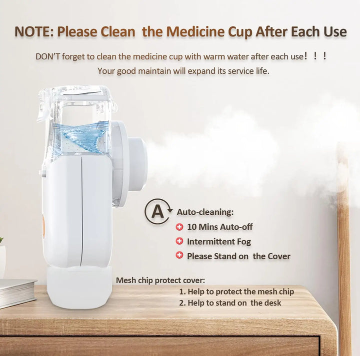 Portable mesh nebulizers 