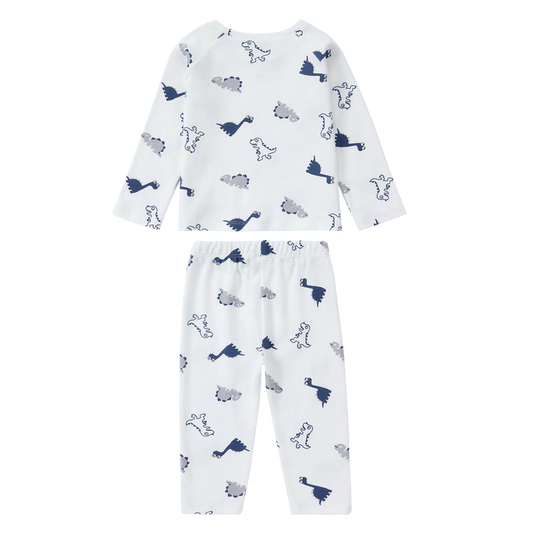 مجموعة ملابس أطفال حديثي كم طويل