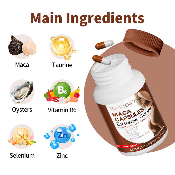 Natural Maca Capsules 