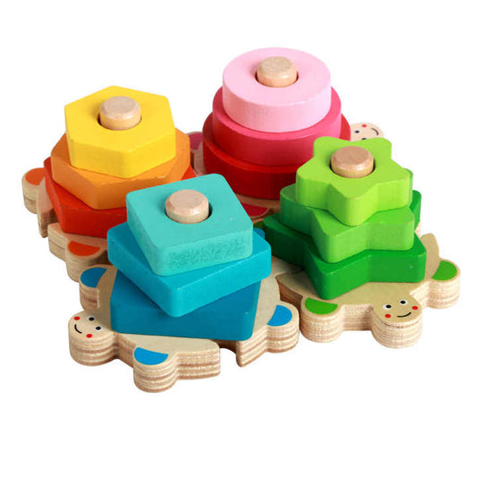 Wooden shapes entertainment games 