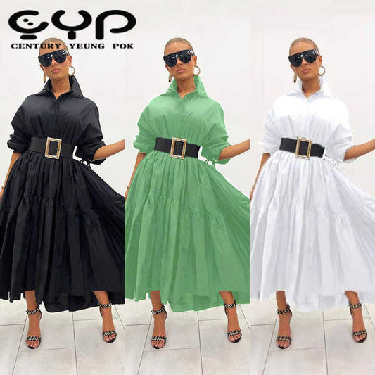 Women's long and loose dress