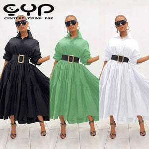 Women's long and loose dress