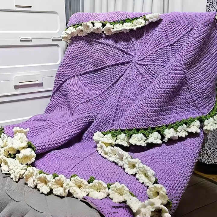 Finished Product - Crochet Blanket 
