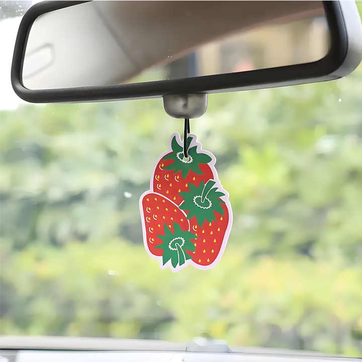 معطر هواء قوي يدوم طويلاً بتصميم مخصص . Long Lasting Powerful Air Freshener Custom Design Paper