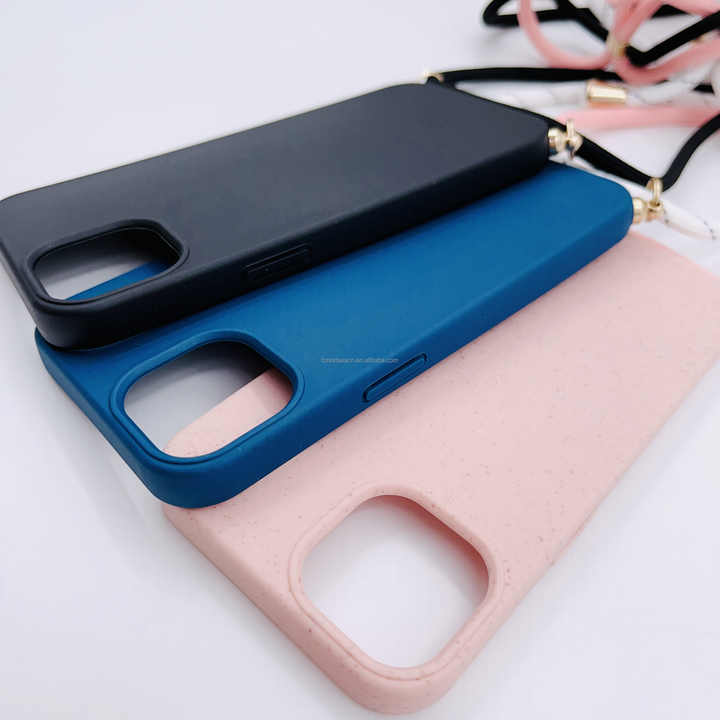 Snap Hooks Strap, Mobile Phone Bag Accessories, Biodegradable Back Cover, Recyclable for iPhone 16 15 Pro Max 