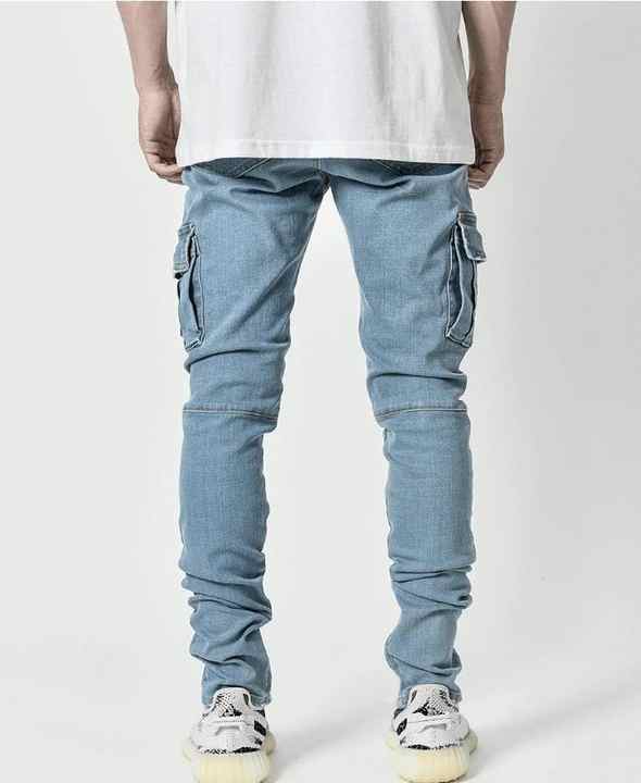 Men's medium-rise jeans 