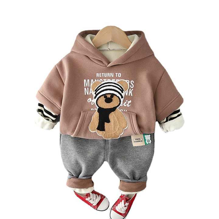 Boys' pants, two-piece set, children's clothing, autumn clothing 