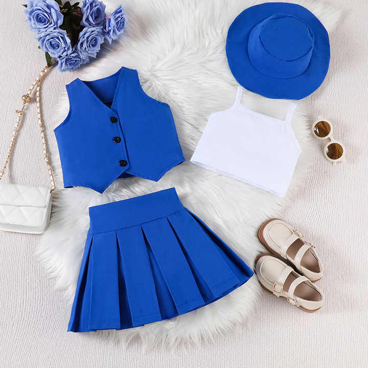 ملابس بناتي ملابس صيفية للأطفال الصغار طقم أزياء Girls Clothes Summer Toddler Clothes Fashion Set