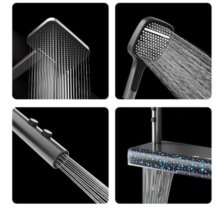مجموعة دش مطري-Rain shower set