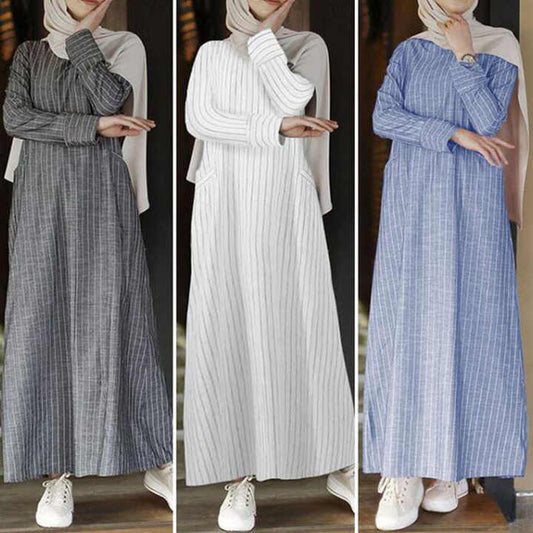 Fashion New Abaya Muslim Dresses-فساتين عباية إسلامية
