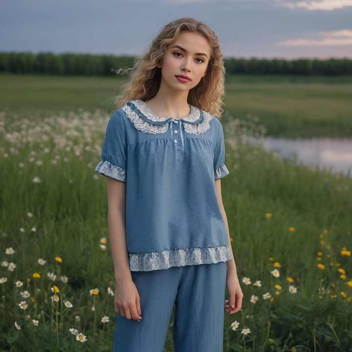 Women's spring and summer pajamas