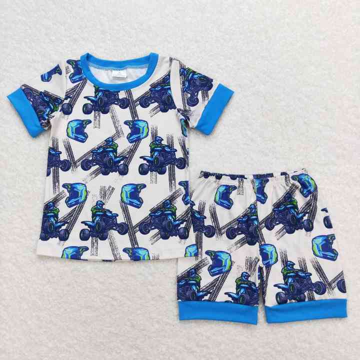 Wholesale Hot Sale Kids Short Sleeve Shirt Shorts 