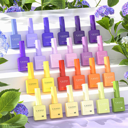 مجموعة كاملة من جل طلاء الأظافر المينا - Whole Set Enamel Nail Polish Gel