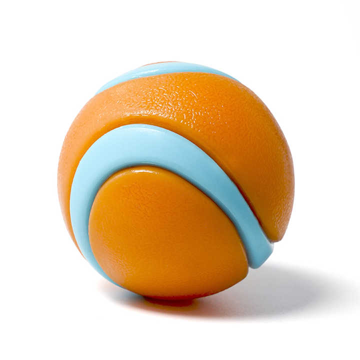 Small 4cm Bounce Elastic Rubber Ball Animal Dog Toys 