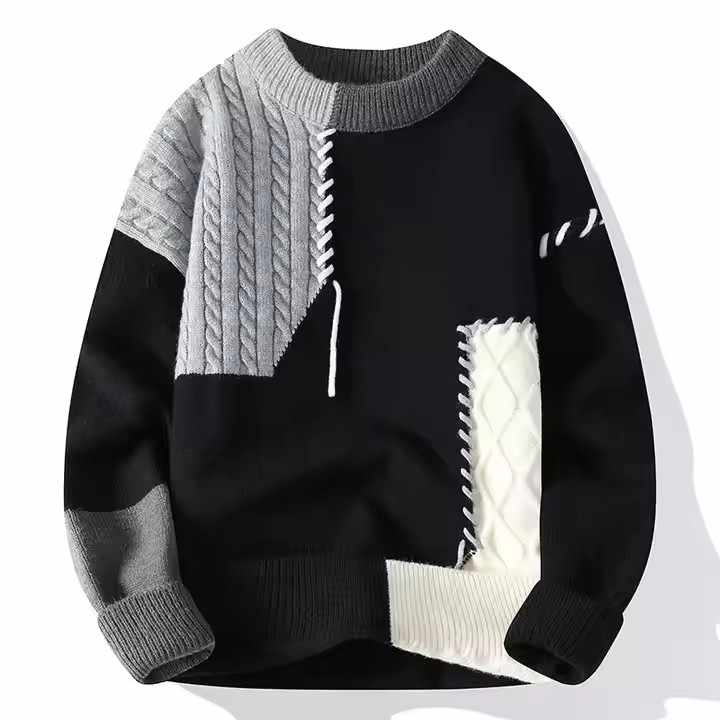 Men's Fashionable Knitted T-Shirt 