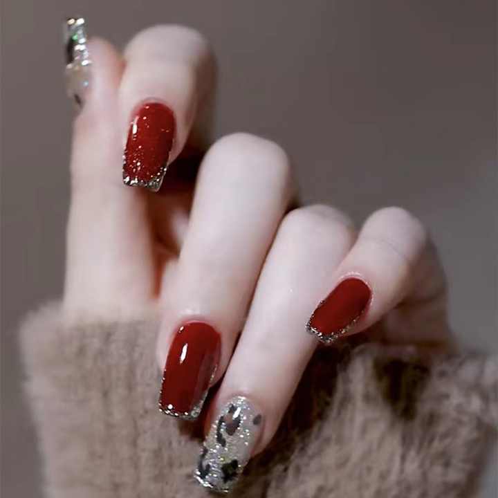 False Nails French Manicure 