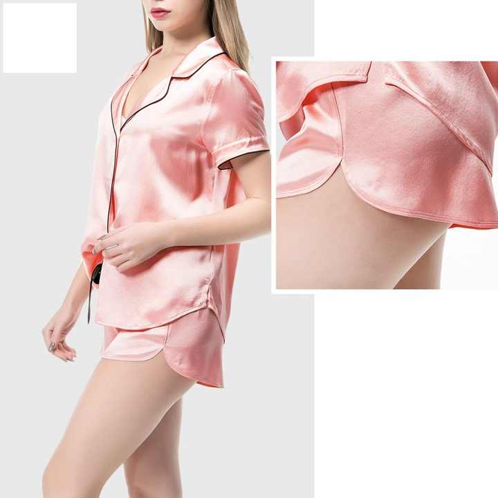 Women's silk pajamas