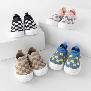 Girls' soft cotton flat shoes 