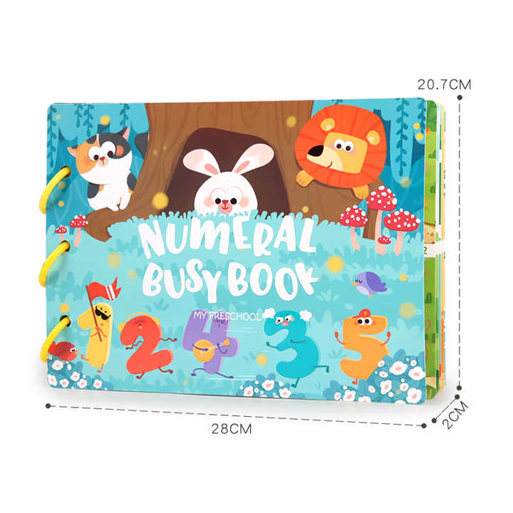 Educational games quiet book 