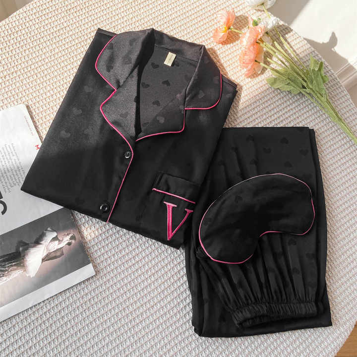 New Ice Silk Ladies Pajamas