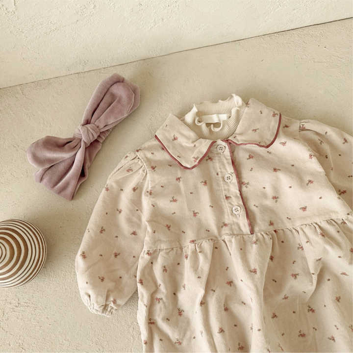 Floral Long Bodysuit 