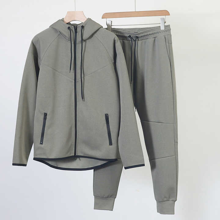 Men's Full Zip Hoodie. New Tech OEM Wholesale 