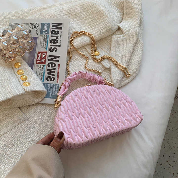 Fashionable small chain women's handbags 