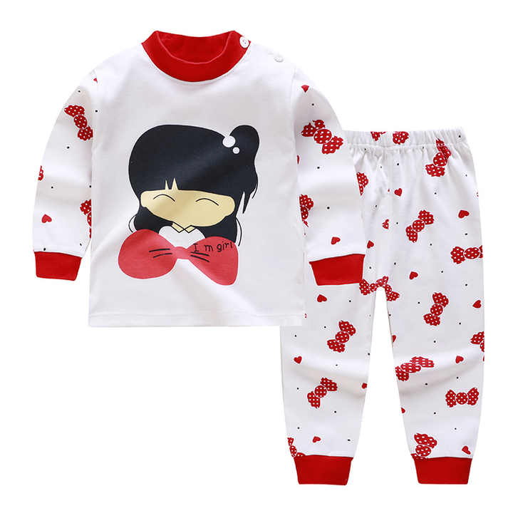 Cotton sleepwear for girls and boys 