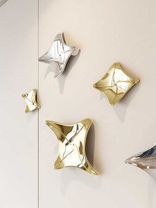 Creative wall decor with trendy hanging design 