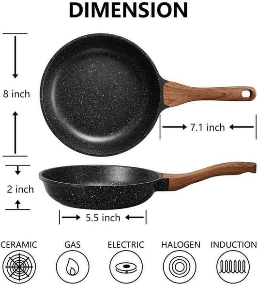 Aluminum alloy frying pans 