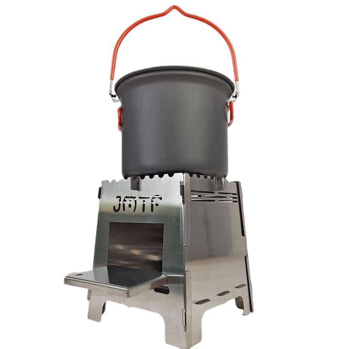 The most popular stainless steel camping and hiking stove. 