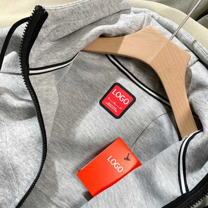 Men's Full Zip Hoodie. New Tech OEM Wholesale 