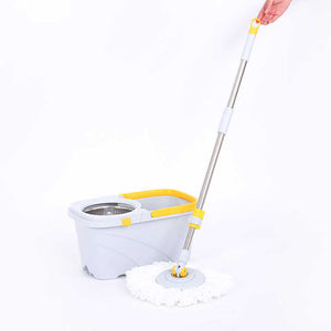 Home Cleaning Supplies Stockinette Spray Mop Floor Cleaning Spin Lazy Bucket Washer 