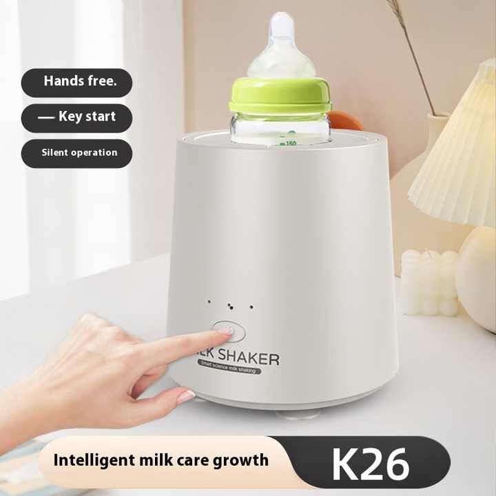 Fully Automatic USB Rechargeable Plastic Milk Frother, Wholesale Baby Gift for Milk Powder Frother 