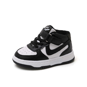 أحذية أطفال بنات بو الجلود الدانتيل القوس . Girls PU Leather Lace Bow Shoes