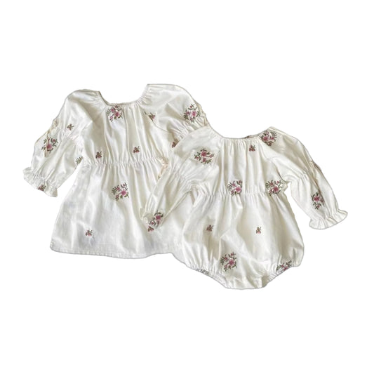 Clothes Elastic Collar Baby Clothes Girls for Kids-ملابس أطفال حديثي