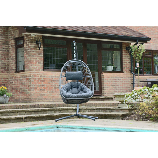 كرسي أرجوحة معلق للحديقة