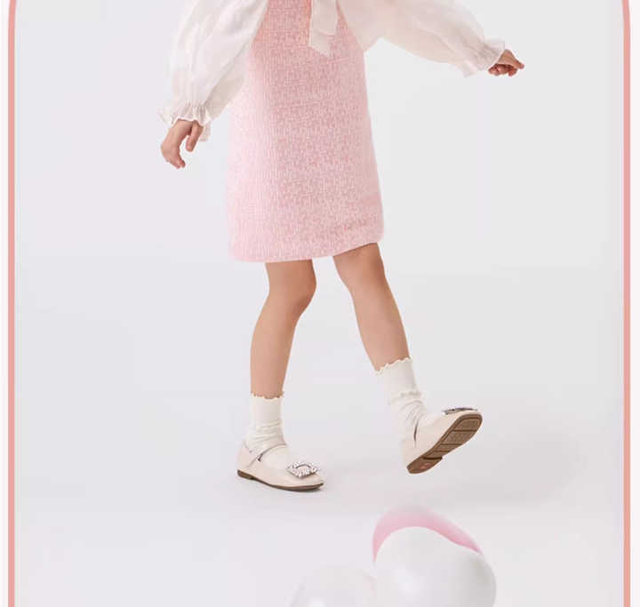 Girls Mary Jane Flat Shoes 