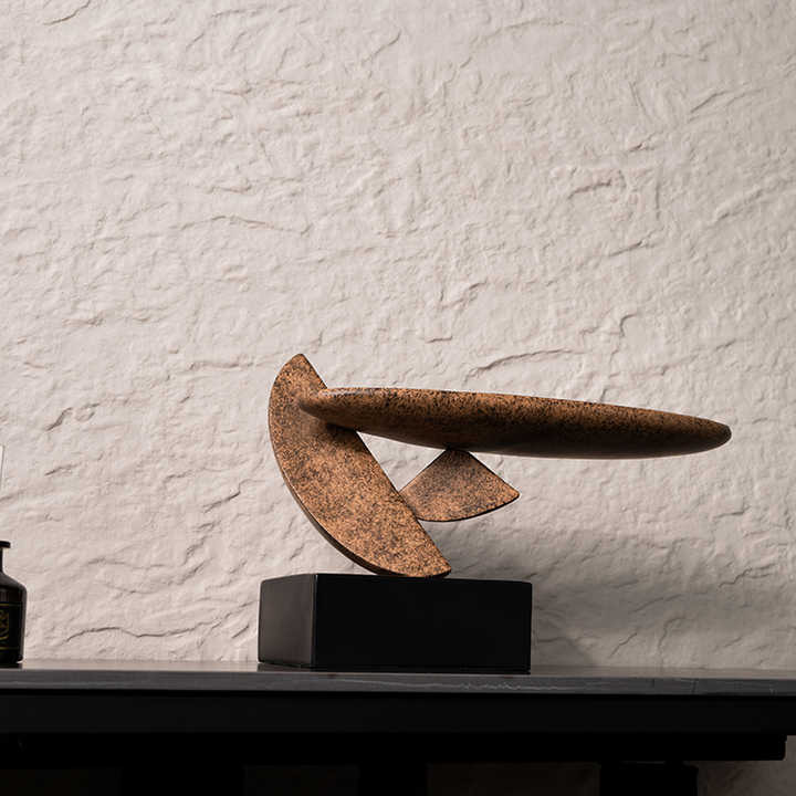 Home Decor Luxury Desktop Decoration Abstract Sculptures Art Crafts Home Interior Decoration Abstract Resin Sculpture Ornaments 