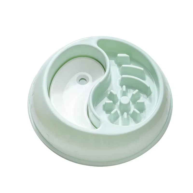 2-in-1 Slow Cooker Anti-Cheek Dog Bowl in Premium 2-Bowls &amp; Feeders 