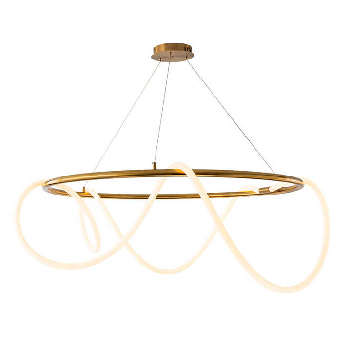 مصباح حائطي ثريا خطية من جل السيليكا بتصميم . Silica Gel Linear Chandelier Wall Lamp