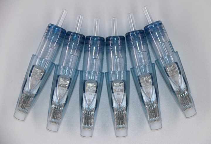 Sterile tattoo needles for use 
