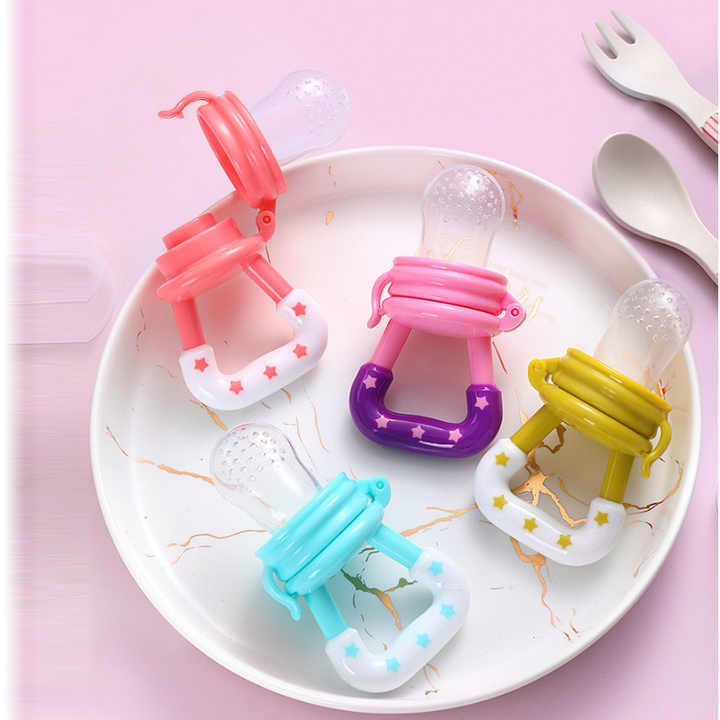 BPA الحرة مضحك الكبار الوليد عضاضة سيليكون سلطة فواكه هوة تغذية للطفل BPA Free Funny Adult Newborn Teether Silicone Fruit Salad Pacifier Feeder for Baby