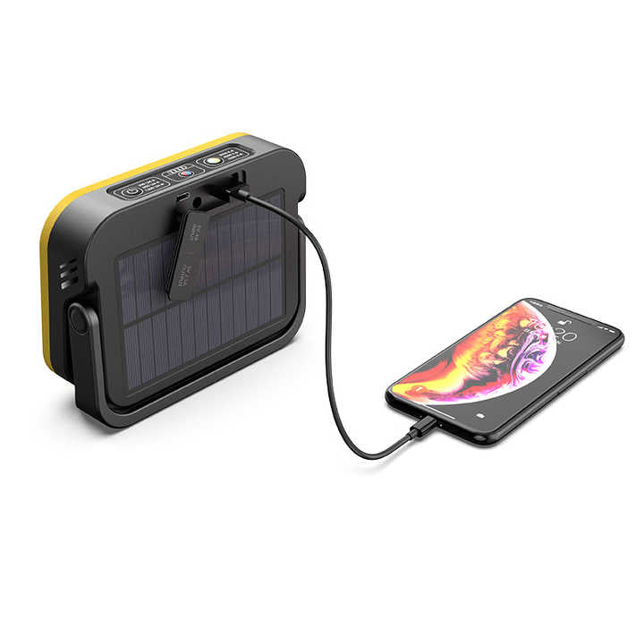 Portable LED Work Light USB Rechargeable Flashlight Outdoor Travel Camping Lamp 