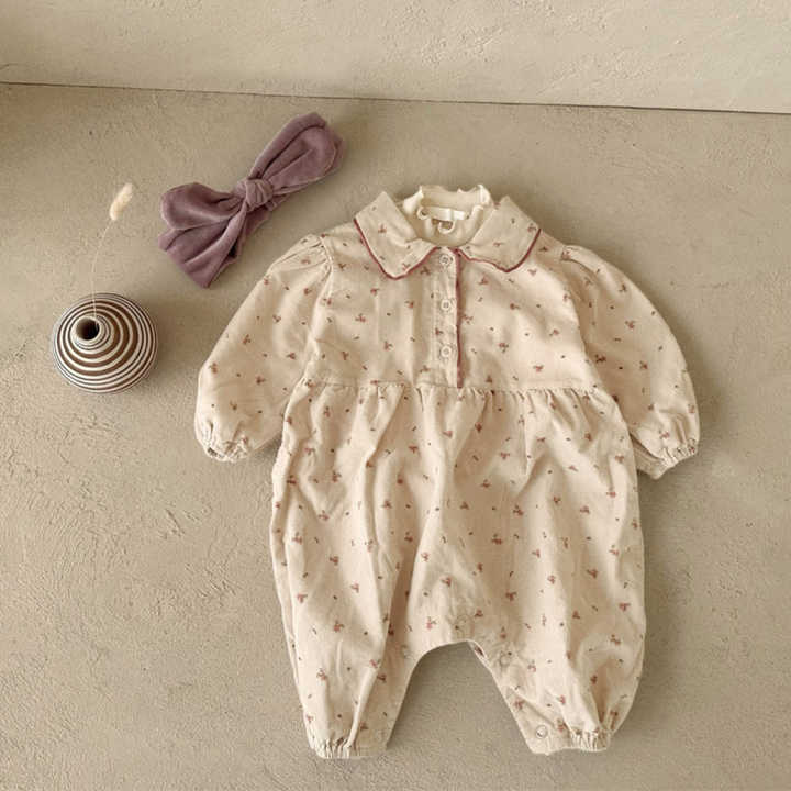 Floral Long Bodysuit 