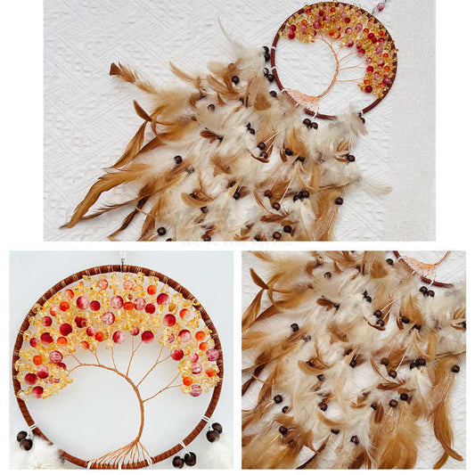 Feather Crafts Dream Catcher Supplies-لوازم ماسك الأحلام
