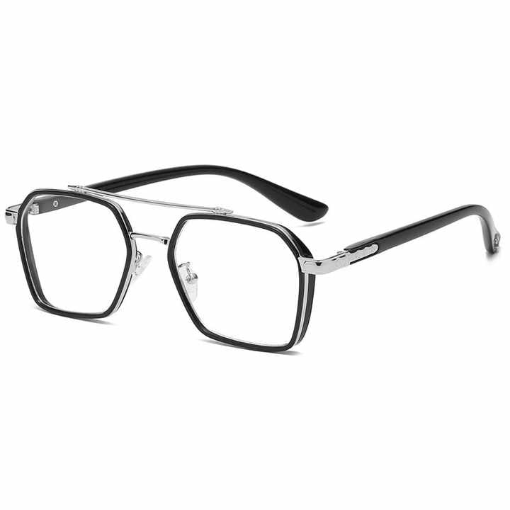 Men Women Rimless Reading Glasses Far Near Anti Blue Light Magnification Antifatigue Presbyopic Glasses Reading Glasses 