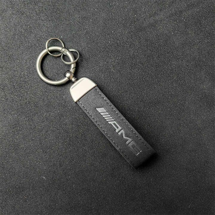 Wholesale Car Accessories Luxury Brand Car Logo Swedish Key Lanyard Key Ring for M AMG Sline BMW Mercedes Benz Toyota 