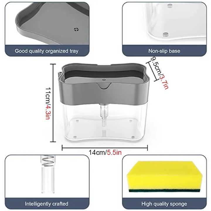 Dish Soap Dispenser for -موزع صابون الأطباق
