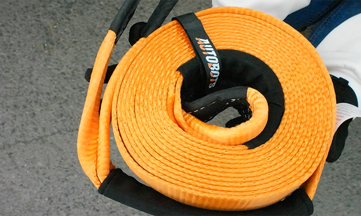 Heavy Duty Tow Strap 3-Inch Off-Road 30,000 lbs 
